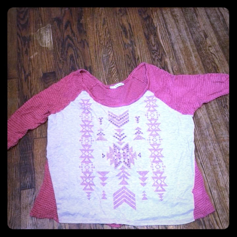 Maurice’s Crochet sleeve top size 4